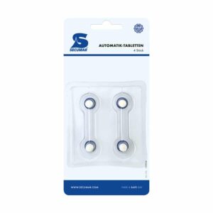 Blisterpack mit 4 pillen fur secumatic 3001