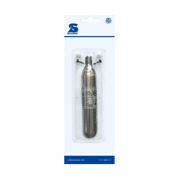 Blisterpack mit patrone und 2 pillen fur secumatic 3001