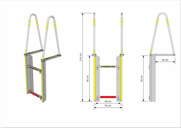 Kajstegkonsolmatt Kajstegkonsolmatt