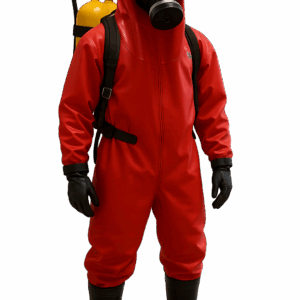 Kemikaalisuojapuku divetex red