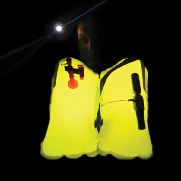 Lume on pelastusliivivalo toiminnassa Lume-on pelastusliivivalo toiminnassa