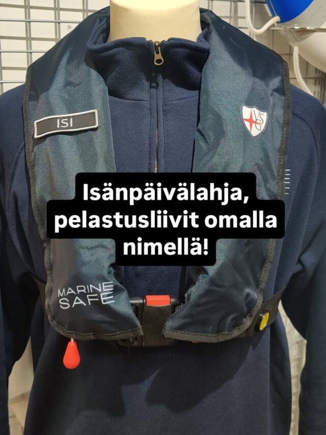 Loistava isänpäivälahja veneilevälle isälle. Paukkuliivit haluamallasi nimellä. Tilaa täältä: https://marinesafe.fi/tuote/paukkuliivit-omalla-nimella-115e/
@marinesafe.fi #paukkuliivit #pelastusliivit #isänpäivälahja #isänpäivälahjavinkki #paukkuliivitomallanimellä