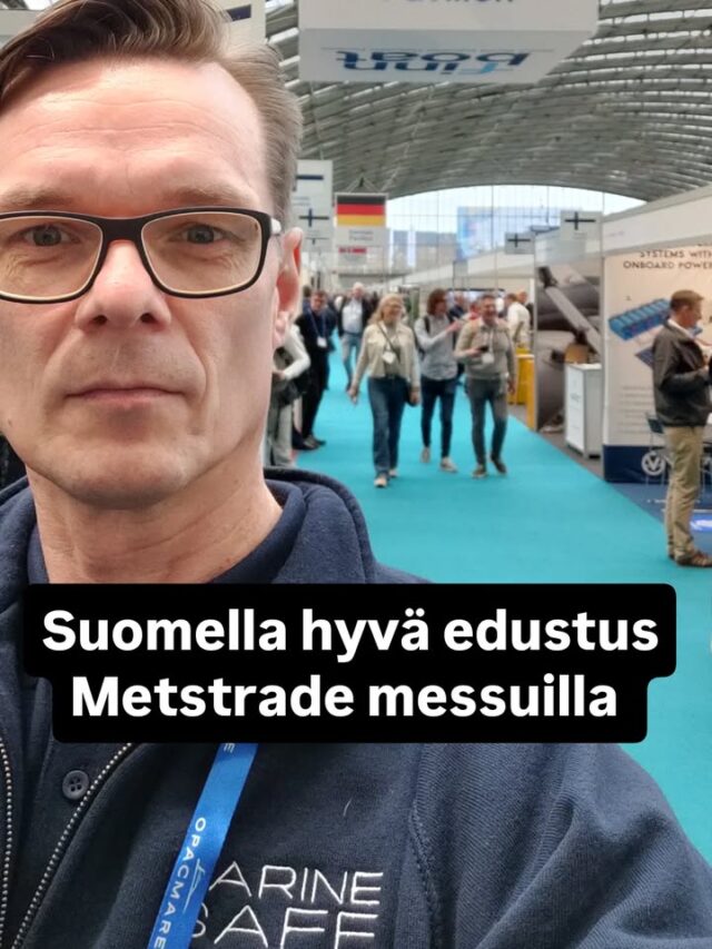 Valtavasti mielenkiintoista venetarviketta tarjolla. Kävelykilometrejä tulee reilusti. @metstrade